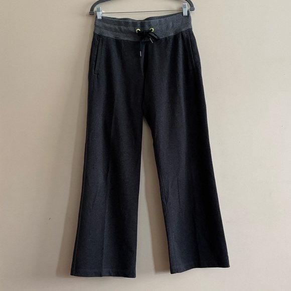 lululemon athletica Pants - Vintage Lululemon Sz 8 High Waist Wide Leg Loungewear Sweatpants Gray